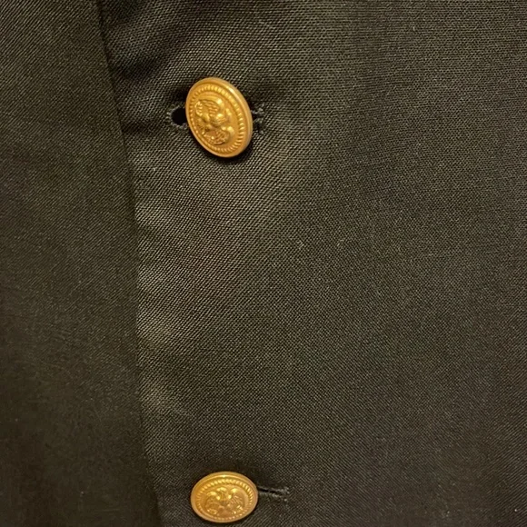 Black sport jacket/ blazer with silk lining - Picture 2 of 7